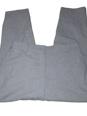 Zara Women's Light Gray Dress Pants Classic Tailored Trousers Size M